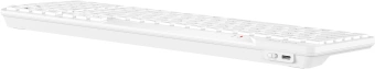 Клавиатура A4Tech Fstyler FBK27C AS белый USB беспроводная BT/Radio slim Multimedia (FBK27C AS) - купить недорого с доставкой в интернет-магазине