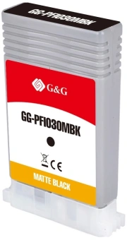 Картридж струйный G&G GG-PFI030MBK PFI-030MBK черный матовый (55мл) для Canon imagePrograf TA-20/30 TM-240/340 - купить недорого с доставкой в интернет-магазине