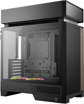 Корпус Deepcool CL660 черный без БП ATX 2x120mm 2xUSB3.0 audio bott PSU - купить недорого с доставкой в интернет-магазине