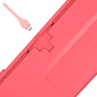 Клавиатура A4Tech S87 Energy механическая розовый USB for gamer LED (S87 USB ENERGY PINK) кабель 1.8м - купить недорого с доставкой в интернет-магазине