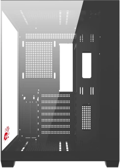 Корпус Bloody CC-122 черный без БП ATX 10x120mm 1xUSB2.0 1xUSB3.0 audio - купить недорого с доставкой в интернет-магазине