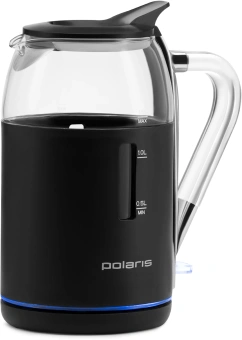 Чайник электрический Polaris PWK 1563CGL 1.5л. 2200Вт черный/прозрачный корпус: стекло/пластик - цена, купить или заказать с доставкой в интернет-магазине Чайник электрический Polaris PWK 1563CGL 1.5л. 2200Вт черный/прозрачный корпус: стекло/пластик - купить недорого с доставкой в интернет-магазине