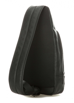 Рюкзак слинг Piquadro Black Square CA4827B3/N черный натур.кожа - купить недорого с доставкой в интернет-магазине