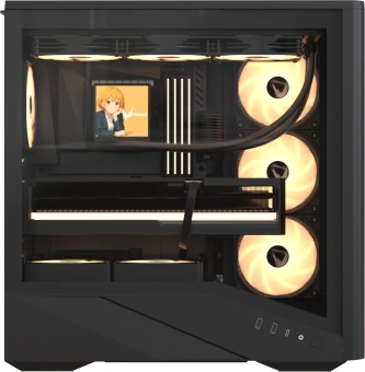 Корпус Formula Air Power G9 Duo черный без БП ATX 5x120mm 3x140mm 2xUSB3.0 1xUSB3.1 audio bott PSU - купить недорого с доставкой в интернет-магазине