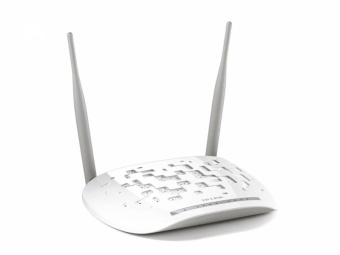 Роутер беспроводной TP-Link TD-W8961N N300 10/100BASE-TX/ADSL белый - купить недорого с доставкой в интернет-магазине