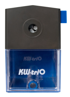 Точилка для карандашей механическая Kw-Trio 305Ablu 1 отверстие пластик синий - купить недорого с доставкой в интернет-магазине