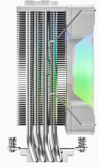 Устройство охлаждения(кулер) ID-Cooling SE-214-XT DF ARGB Soc-AM5/AM4/1200/1700/1851 белый 4-pin 31.5dB Al+Cu 180W 560gr Ret (SE-214-XT DF WHITE) - купить недорого с доставкой в интернет-магазине