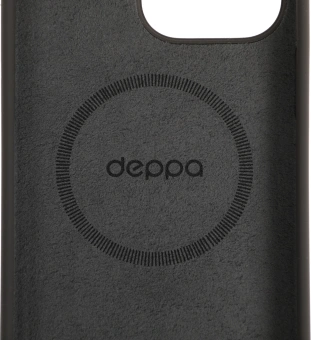 Чехол (клип-кейс) Deppa для Apple iPhone 15 Pro Max Liquid Silicone with MagSafe серый - купить недорого с доставкой в интернет-магазине