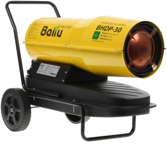 Тепловая пушка дизельная Ballu BHDP-30 желтый/черный - купить недорого с доставкой в интернет-магазине