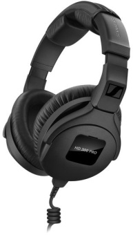 Гарнитура накладные Sennheiser HD 300 Pro 1.5м черный проводные оголовье (508288) - купить недорого с доставкой в интернет-магазине