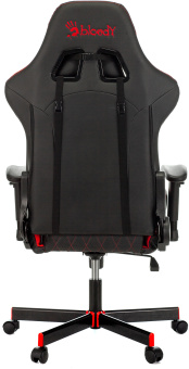 Кресло игровое A4Tech Bloody GC-870 черный/красный ромбик экокожа с подголов. крестов. металл - купить недорого с доставкой в интернет-магазине