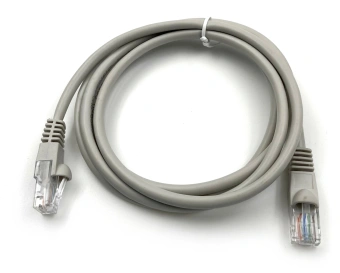 Патч-корд KingPrice KP-PC-c5e-1.5m-g UTP 4 пары cat.5E CCA molded 1.5м серый RJ-45 (m)-RJ-45 (m) - купить недорого с доставкой в интернет-магазине
