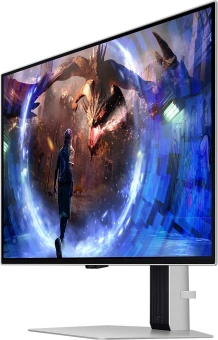 Монитор Samsung 27" Odyssey G6 S27DG600SIXCI черный OLED LED 1ms 16:9 HDMI матовая HAS Piv 250cd 178гр/178гр 2560x1440 360Hz FreeSync Premium Pro DP 2K USB 6.9кг - купить недорого с доставкой в интернет-магазине