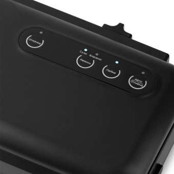 Вакуумный упаковщик Kitfort KT-1509-1 130Вт черный - купить недорого с доставкой в интернет-магазине