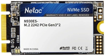 Накопитель SSD Netac PCIe 3.0 x2 256GB NT01N930ES-256G-E2X N930ES M.2 2242 - купить недорого с доставкой в интернет-магазине