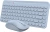 Клавиатура + мышь A4Tech Fstyler FG3200 Air2 клав:синий мышь:синий USB беспроводная slim Multimedia - купить недорого с доставкой в интернет-магазине