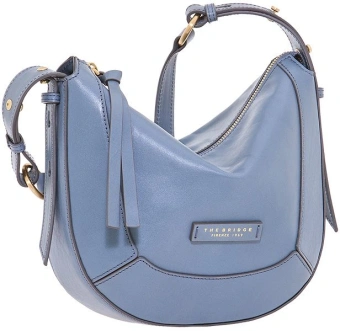 Сумка женская The Bridge Fedora 04320501/KP голубая натур.кожа - купить недорого с доставкой в интернет-магазине