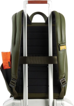 Рюкзак мужской Piquadro Russel CA6765W137/VE2 хаки натур.кожа - купить недорого с доставкой в интернет-магазине