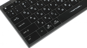 Клавиатура A4Tech Fstyler FX51 серый USB slim Multimedia (FX51 GREY) - купить недорого с доставкой в интернет-магазине