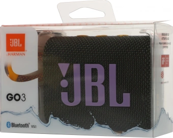 Колонка порт. JBL GO 3 зеленый 4.2W 1.0 BT (JBLGO3GRN) - купить недорого с доставкой в интернет-магазине