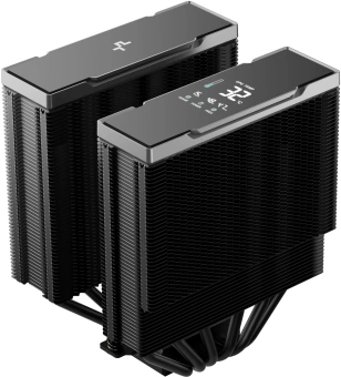 Устройство охлаждения(кулер) Deepcool AK620 G2 Digital NYX Soc-AM5/AM4/1151/1200/2066/1700 черный 4-pin 28.87dB Al+Cu LCD 300W 1386gr Ret (R-AK620G2-BKNNMN-GJD-1) - купить недорого с доставкой в интернет-магазине
