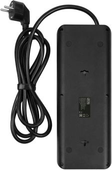 Сетевой фильтр Powercom SP-10 USB2A1СB 3,0м 3.0м (10 розеток) черный (коробка) - купить недорого с доставкой в интернет-магазине