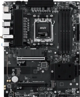 Материнская плата MSI PRO B850-S EVO WIFI Socket AM5 AMD B850 4xDDR5 ATX AC`97 8ch(7.1) 5Gigabit RAID+HDMI+DP - купить недорого с доставкой в интернет-магазине