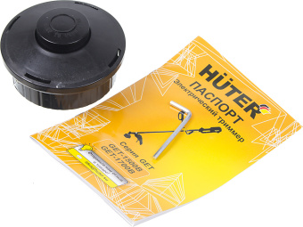 Триммер электрический Huter GET-1500B 1500Вт разбор.штан. реж.эл.:леска/нож - купить недорого с доставкой в интернет-магазине