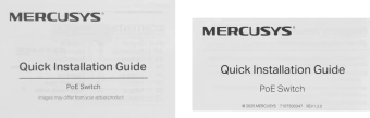 Коммутатор Mercusys MS110CMP (L2) 8x100Мбит/с 2x1Гбит/с 8PoE+ 115W неуправляемый - купить недорого с доставкой в интернет-магазине