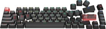 Клавиатура A4Tech MS76 механическая черный USB Multimedia for gamer LED кабель 1.8м - купить недорого с доставкой в интернет-магазине