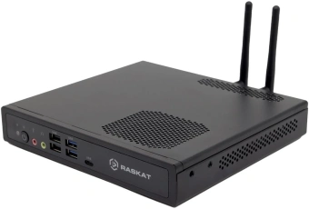 Неттоп Raskat Standart 307 SFF i3 12100 (3.3) 8Gb SSD256Gb UHDG 730 без ОС 2xGbitEth WiFi BT 90W черный (RUS) (STANDART307166130) - купить недорого с доставкой в интернет-магазине