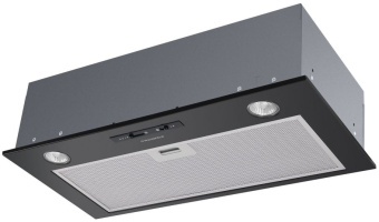 Вытяжка встраиваемая Maunfeld Crosby Light C 60 черный управление: ползунковое (1 мотор) - купить недорого с доставкой в интернет-магазине