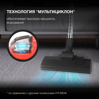 Пылесос Hyundai HYV-C3075 2000Вт красный/черный - цена, купить или заказать с доставкой в интернет-магазине Пылесос Hyundai HYV-C3075 2000Вт красный/черный - купить недорого с доставкой в интернет-магазине