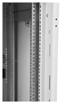 Шкаф серверный ЦМО (ШТК-М-42.8.10-4ААА) напольный 42U 800x1000мм пер.дв.перфор. задн.дв.перфор. 2 бок.пан. направл.под закл.гайки 550кг серый 855мм 134.3кг 180град. 2030мм IP20 - купить недорого с доставкой в интернет-магазине