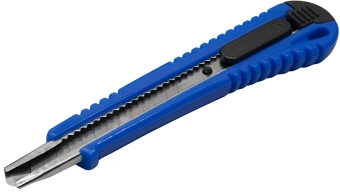 Нож канцелярский Silwerhof Daily шир.лез.9мм фиксатор усиленный пластик ассорти блистер - купить недорого с доставкой в интернет-магазине