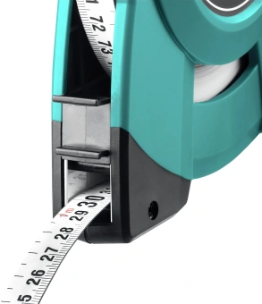 Лента мерная геодезическая Kraftool 34185-100 дл.полотна 100м изм.шкала в см зацеп простой зеленый - купить недорого с доставкой в интернет-магазине
