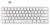 Клавиатура Оклик K763W механическая белый USB беспроводная BT/Radio Multimedia for gamer LED (1920562) - купить недорого с доставкой в интернет-магазине