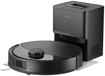 Пылесос-робот Roborock Q8 Max Pro Plus 45Вт черный (в компл.:1мешок) - купить недорого с доставкой в интернет-магазине