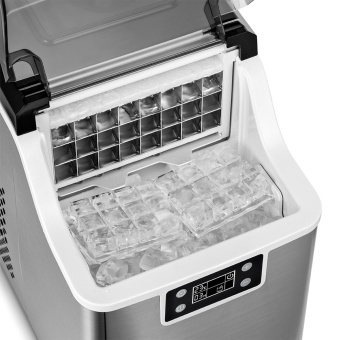 Ледогенератор Kitfort КТ-1826 150Вт 3200мл. нержавеющая сталь/черный - купить недорого с доставкой в интернет-магазине
