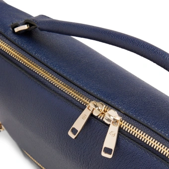 Деловая сумка женская Piquadro Patricia CA4098W140/BLU с отделением для ноутбука 14" синяя натур.кожа - купить недорого с доставкой в интернет-магазине