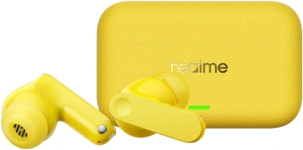 Гарнитура внутриканальные Realme Buds T500 Pro желтый беспроводные bluetooth в ушной раковине (6941764483897) - купить недорого с доставкой в интернет-магазине