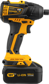 Гайковерт Denzel CID-IB-200 аккум. патрон:квад.1/4" (кейс в комплекте) (26510) - купить недорого с доставкой в интернет-магазине