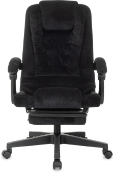 Кресло руководителя Бюрократ CH-Boss черный Light-20 крестов. пластик подст.для ног - купить недорого с доставкой в интернет-магазине