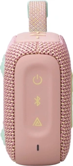 Колонка порт. JBL Go 4 розовый 4.2W 1.0 BT 850mAh (JBLGO4PINK) - купить недорого с доставкой в интернет-магазине