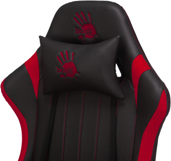Кресло игровое A4Tech Bloody GC-990 черный/красный экокожа крестов. металл - купить недорого с доставкой в интернет-магазине