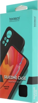 Чехол (клип-кейс) BoraSCO для Realme C65 Silicone Case черный (73384) - купить недорого с доставкой в интернет-магазине