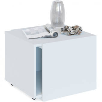 Стол журнальный Сокол СЖ-11 раздвиж. столешница ЛДСП белый (00-00013623) - купить недорого с доставкой в интернет-магазине