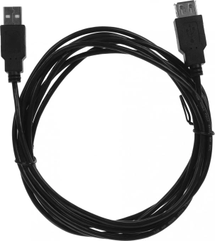 Кабель-удлинитель KingPrice KP-AmAf-v2-3m USB A(m) USB A(f) 3м черный - купить недорого с доставкой в интернет-магазине