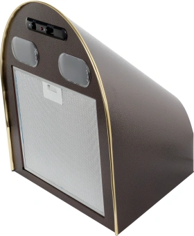 Вытяжка каминная Elikor Эпсилон 50П-430-П3Л медный антик/золотистый управление: ползунковое (1 мотор) - купить недорого с доставкой в интернет-магазине