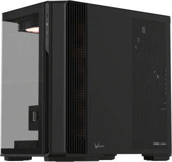 Корпус Formula Crystal Z7 черный без БП ATX 11x120mm 4x140mm 1xUSB3.0 1xUSB3.1 audio bott PSU - купить недорого с доставкой в интернет-магазине